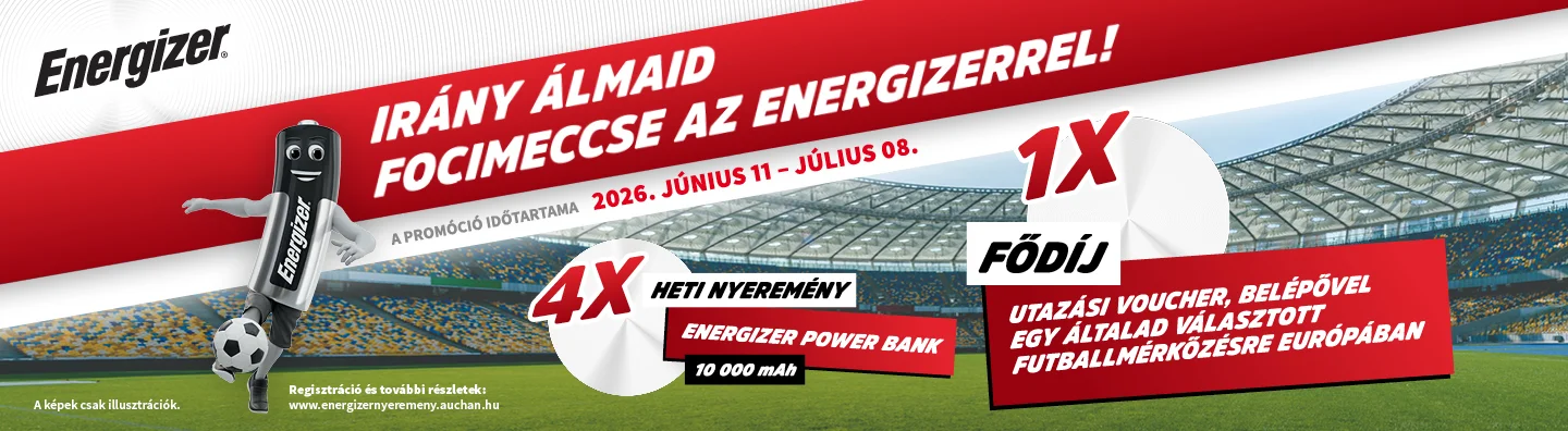 Energizer: irány álmaid focimeccse az energizerrel!