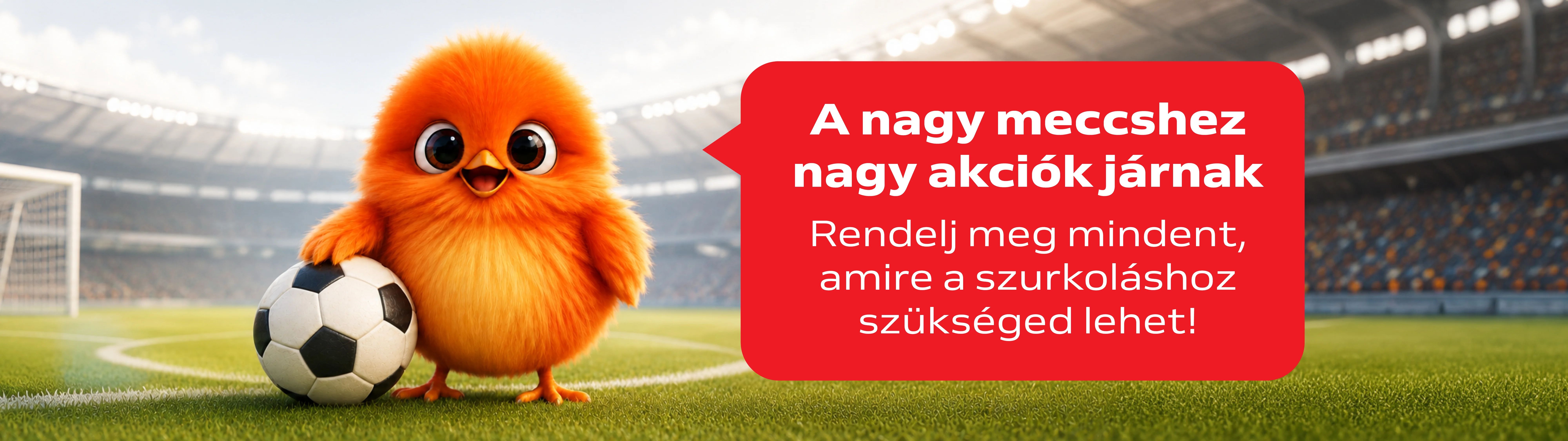 Rendelj meg mindent az esti meccsnézéshez!