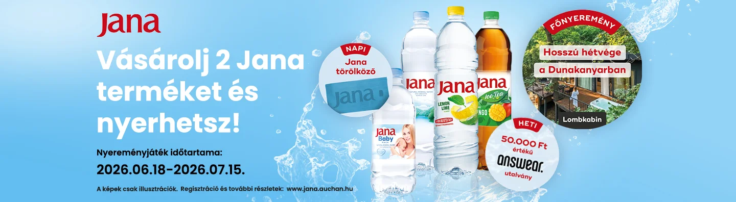 Jana nyereményjáték, kattints a részletekért!