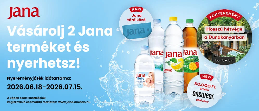 Nyerhetsz a Jana-val!