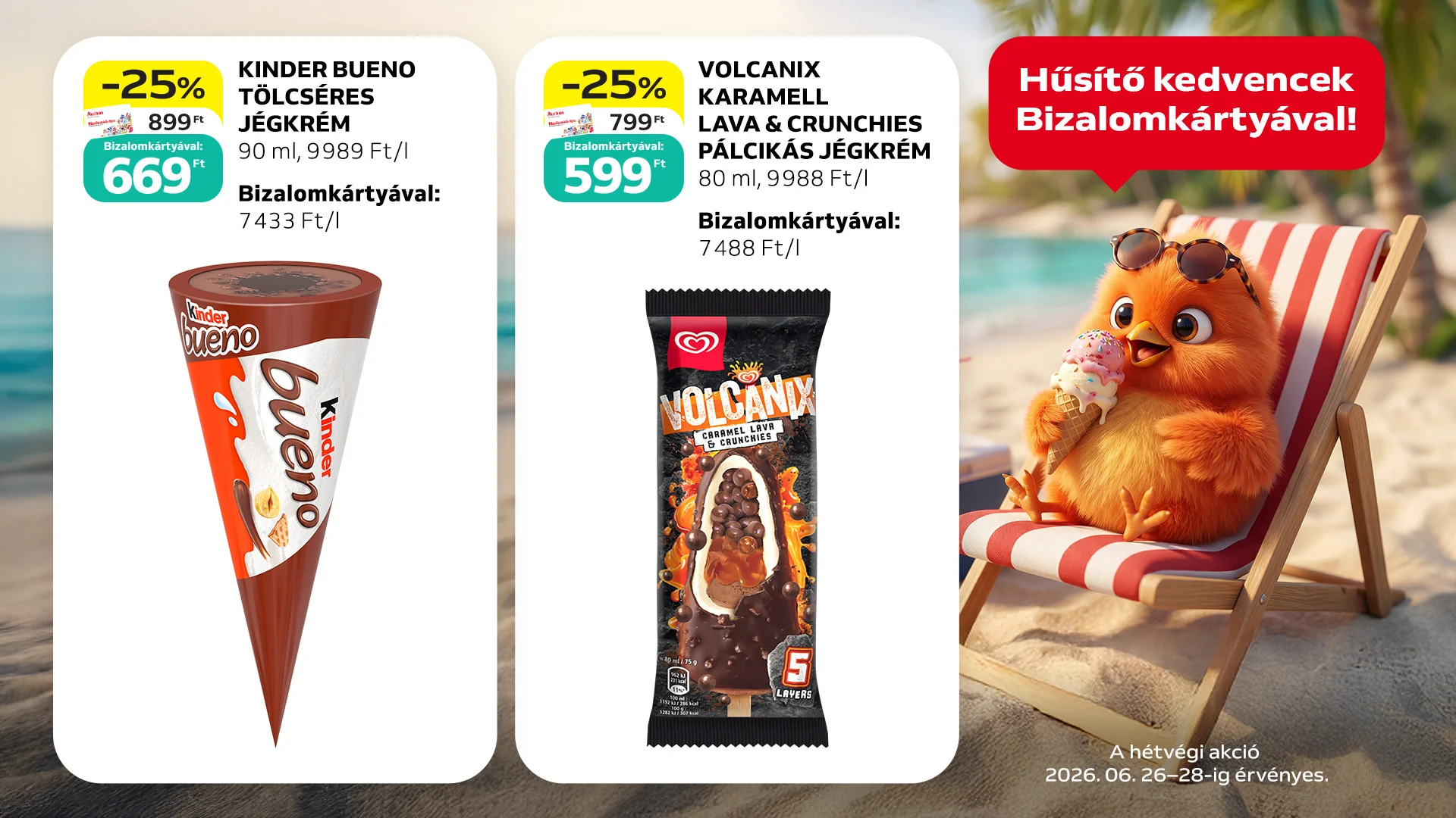 fagyi ajánlatok
