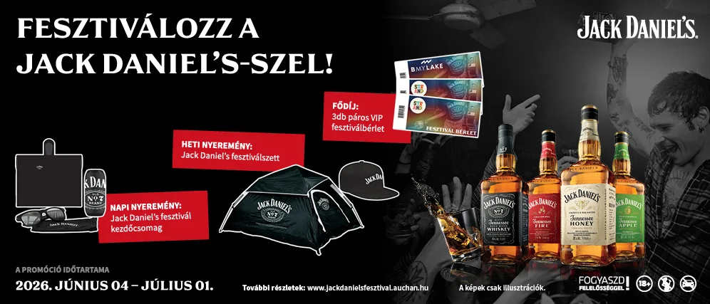 Nyerhetsz a Jack Daniel’s-szel!