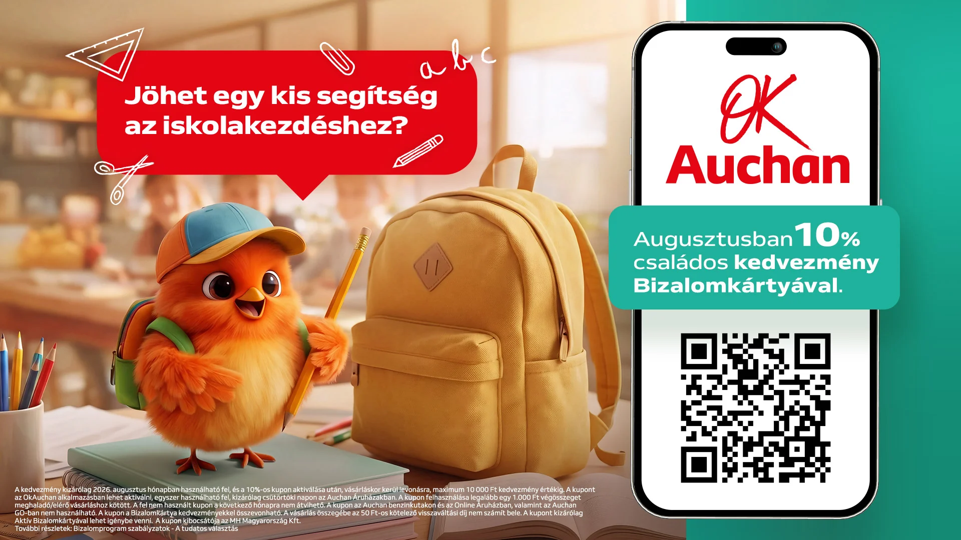 Augusztusban megduplázzuk a családos kedvezményt!