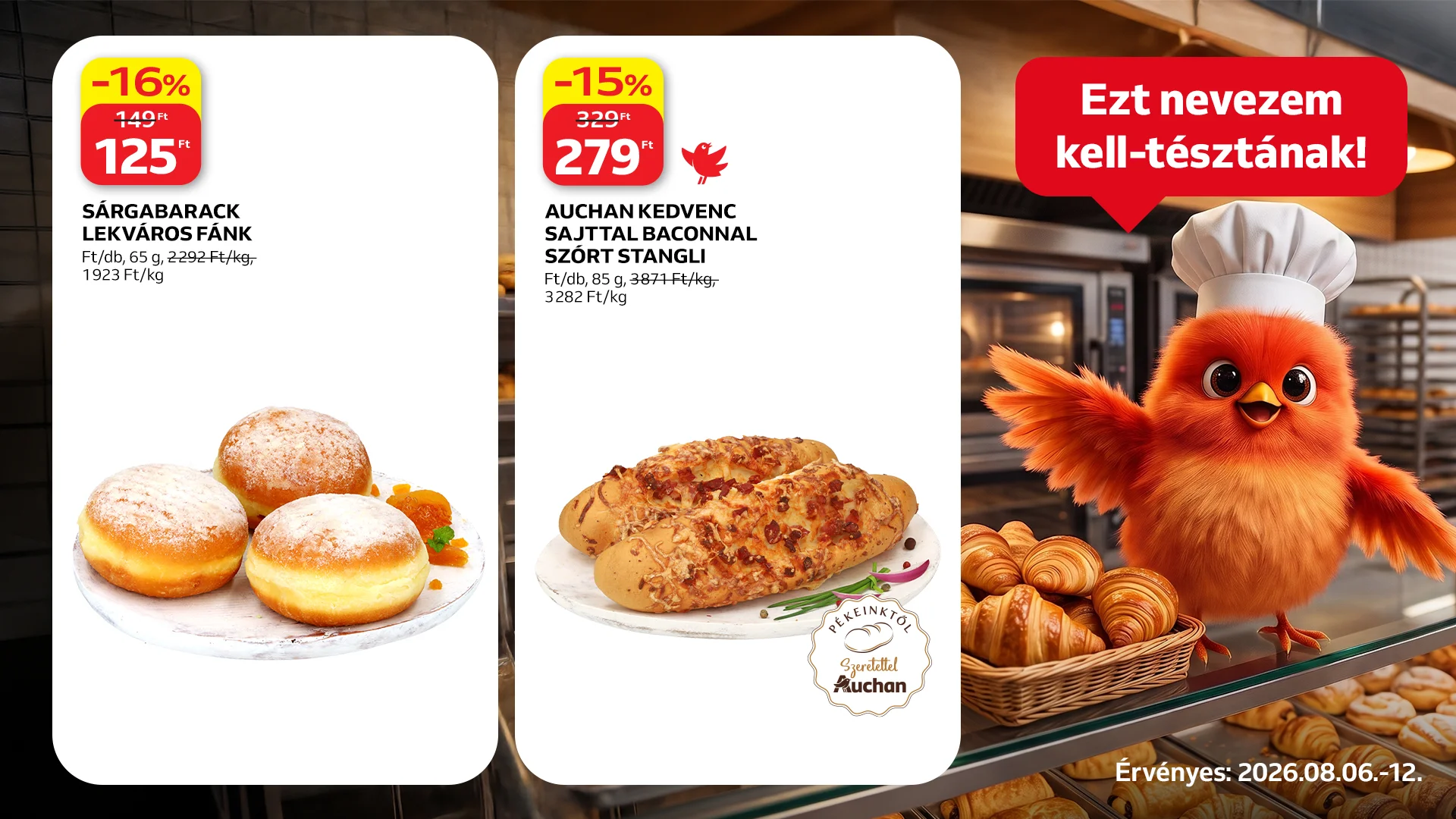 Frissen, forrón, ropogósan!