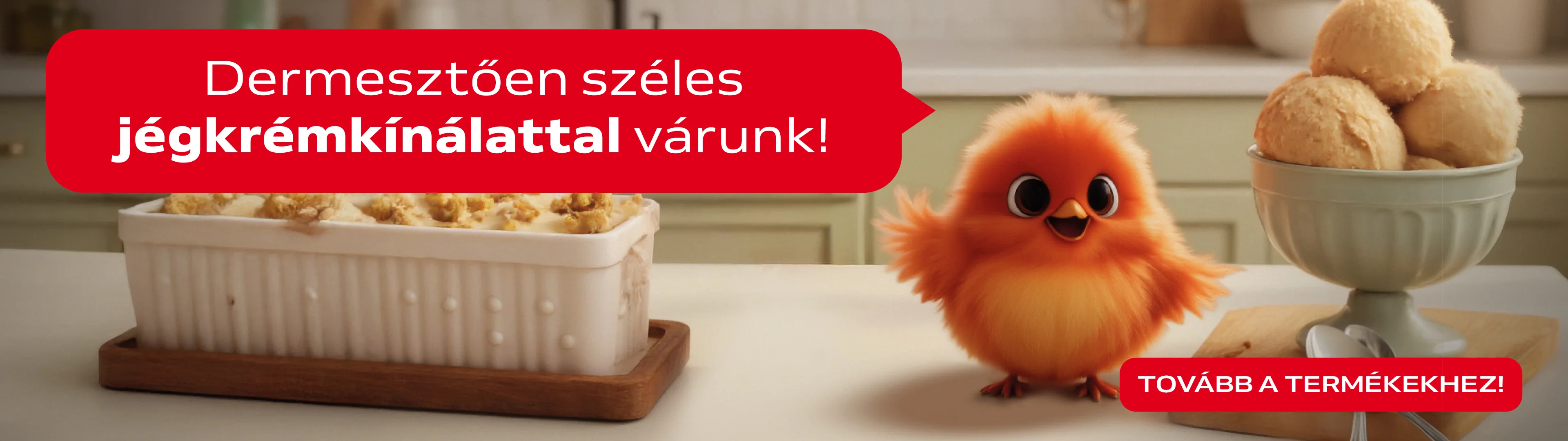 Jégkrém kínálatunk