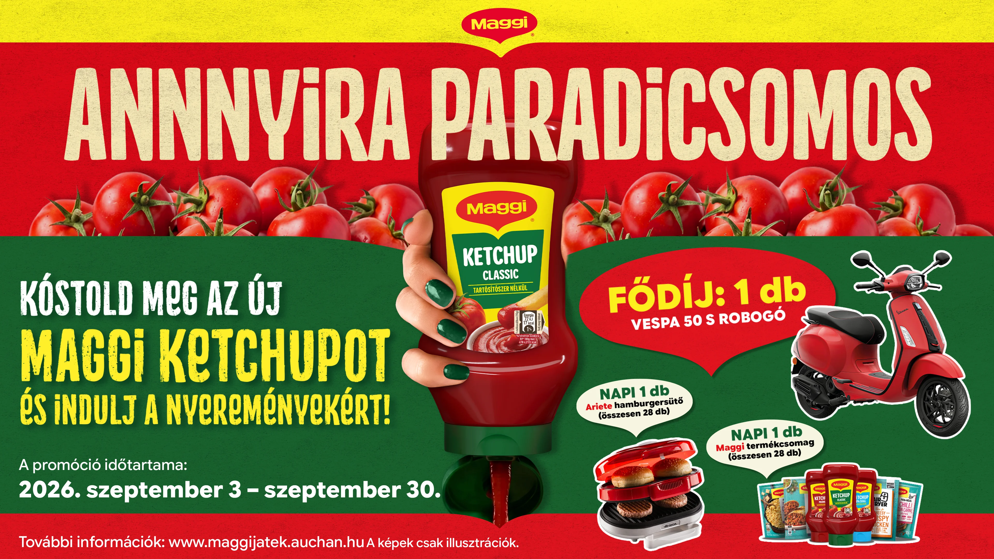 Indulj a nyereményekért a Maggival!