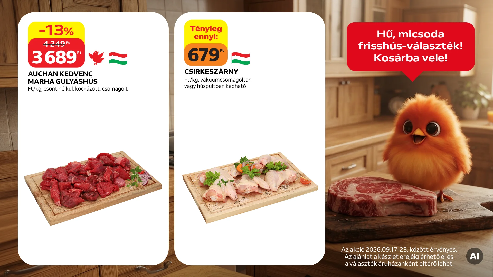 frisshús választék Auchan