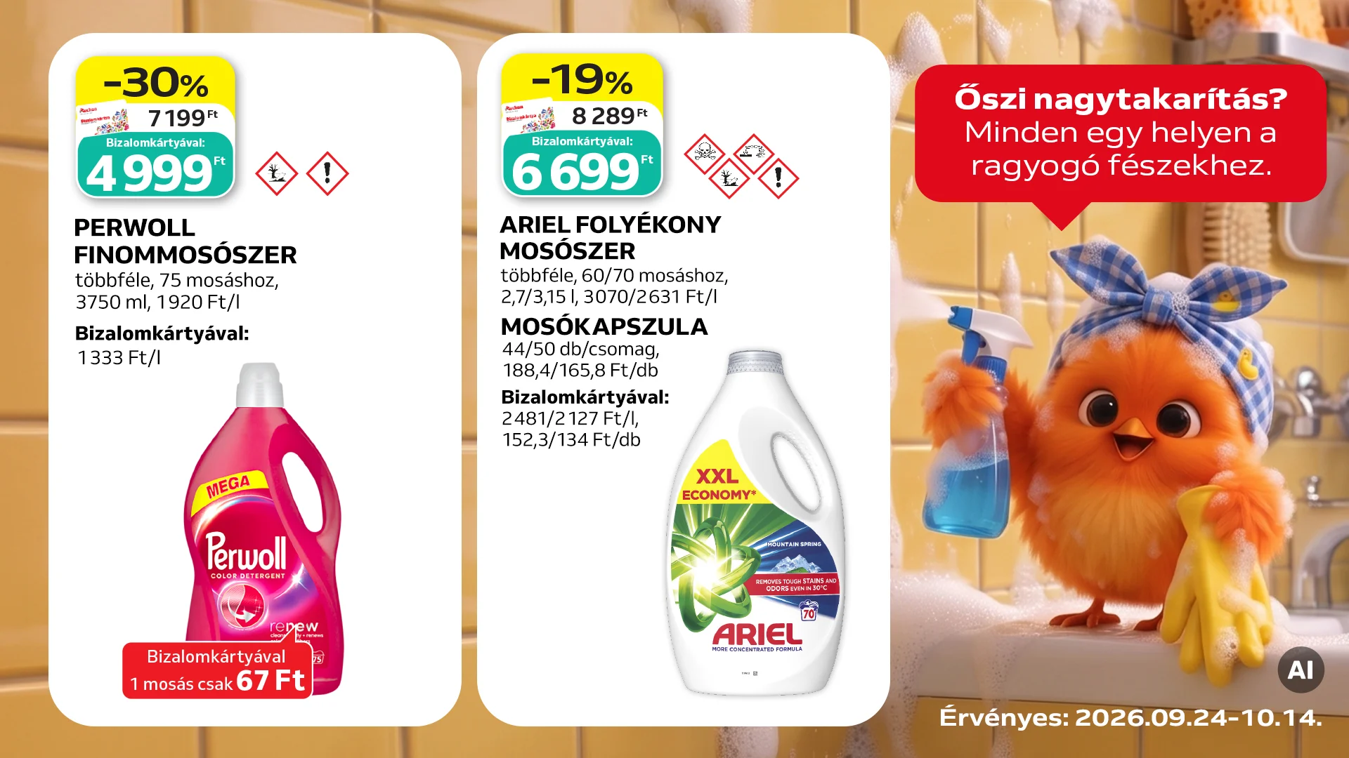 Ragyogjon az egész fészek!