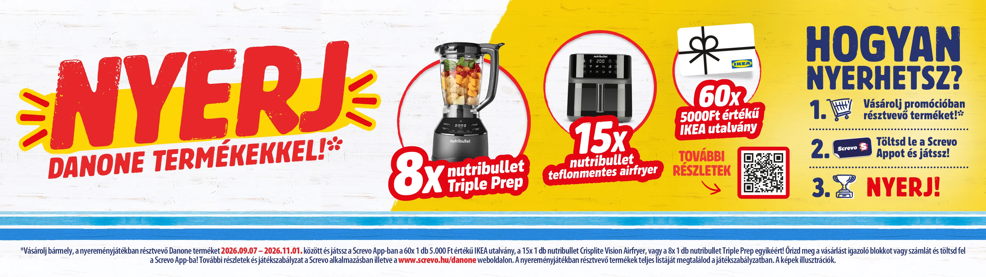 Nyerj Danone termékekkel!