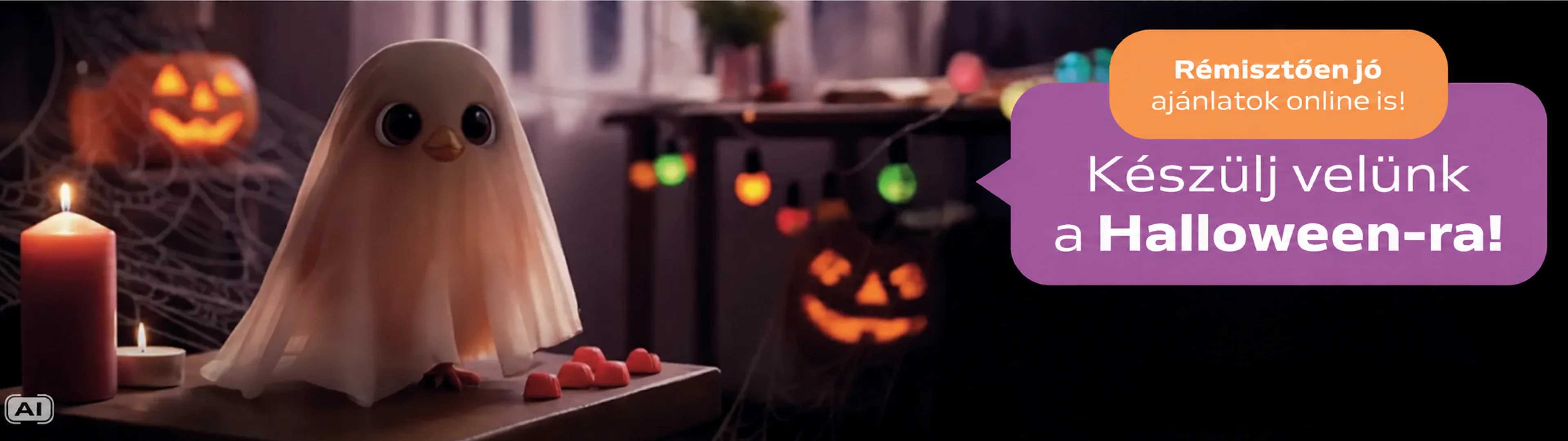 Készülj velünk a Halloween-ra: rémisztően jó ajánlatok online is!