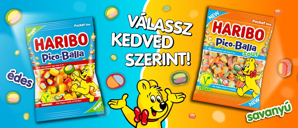 Ha HARIBO, akkor válassz kedved szerint!