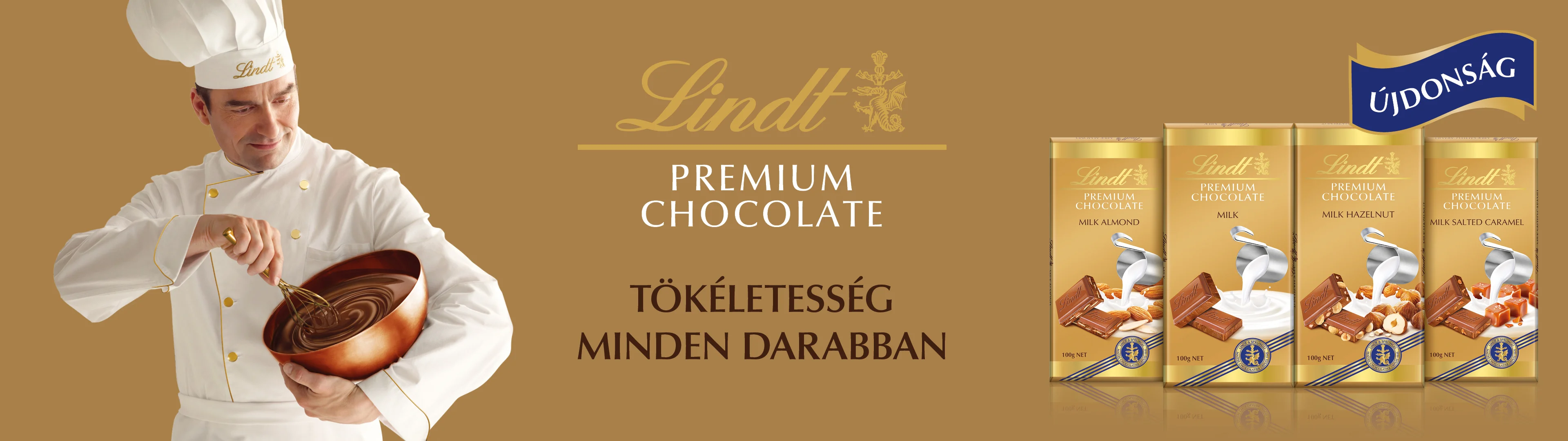 Lindt: tökéletesség minden darabban. Prémium csokoládé!