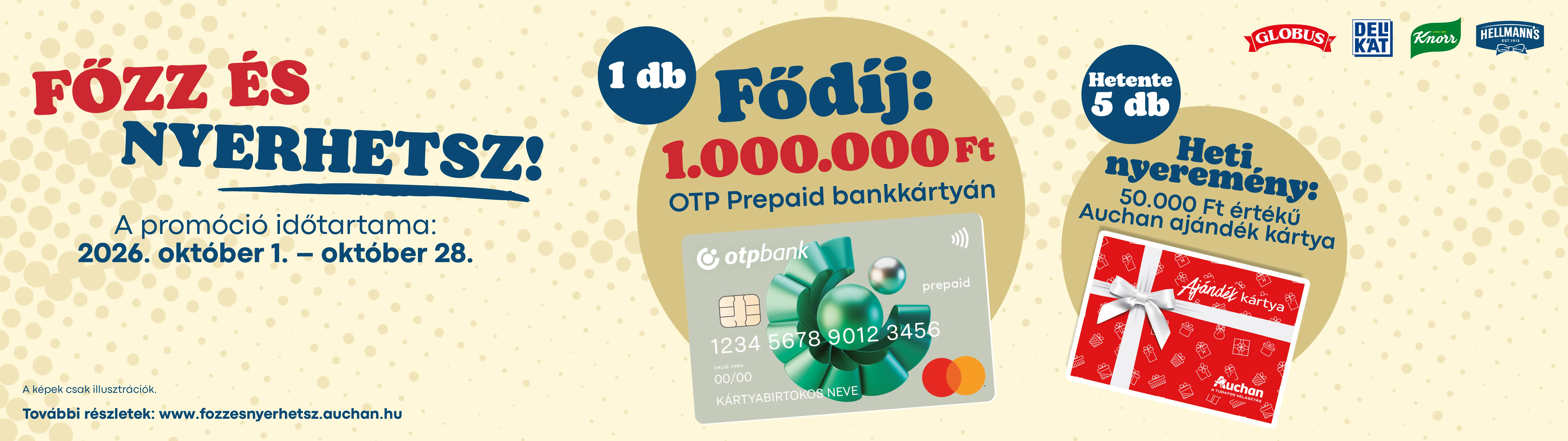Főzz és nyerhetsz: Globus nyereményjáték