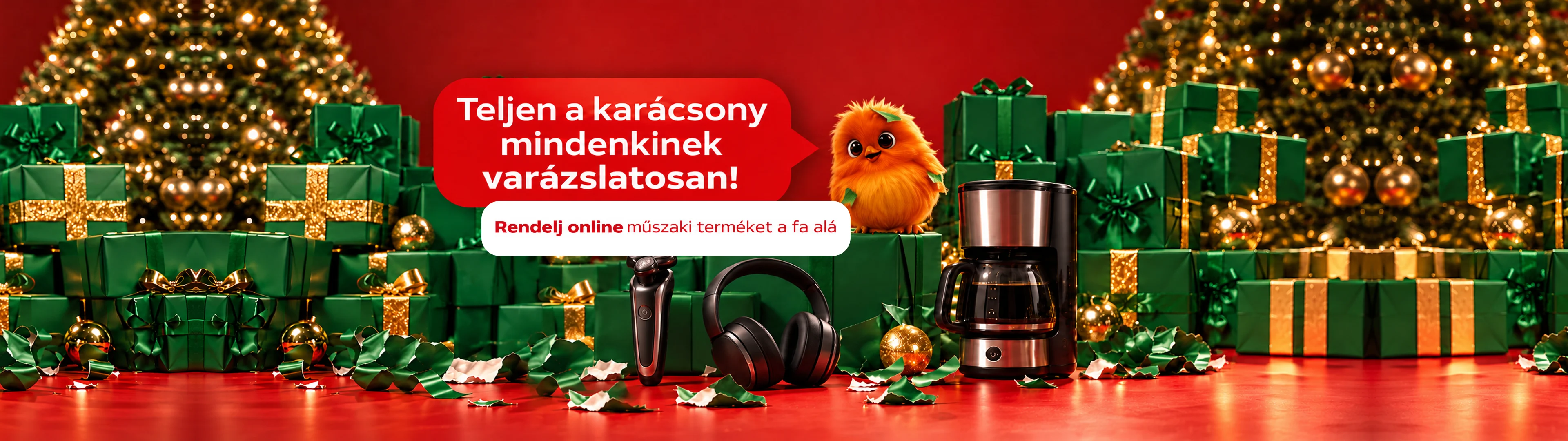 Rendelj online műszaki terméket a karácsonyfa alá!