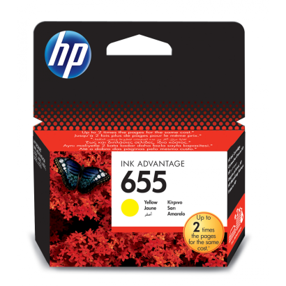 Hp 655 Cz112ae Sárga Tintapatron