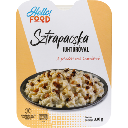 Hello Food Sztrapacska Juhtúróval 330 G