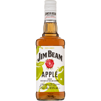 Jim Beam Apple Alma ízesítésű Bourbon Whiskey Alapú Likőr 32,5% 0,7 L