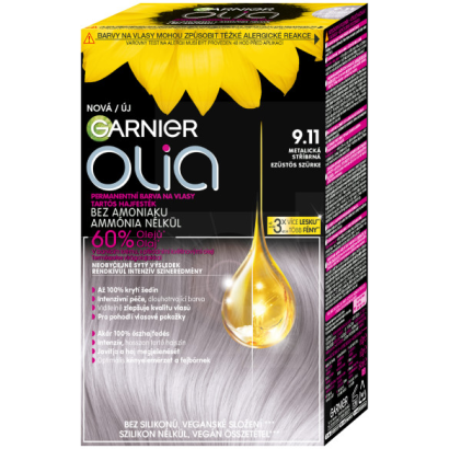 Olia Hajfesték 9.11 Ezüst Szürke 174 Ml