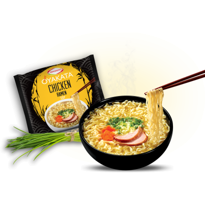 Oyakata Chicken Ramen Instant Tésztaleves Csirke ízesítéssel 83 G