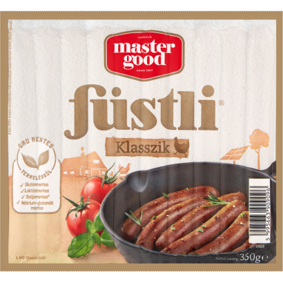 Sága Füstli Klasszik Füst ízesítésű Virsli Csirkehúsból 350 G