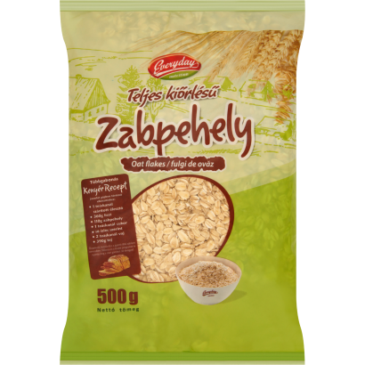 Everyday Teljes Kiőrlésű Zabpehely 500 G