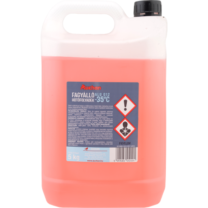 Auchan Kedvenc Fagyálló Hűtőfolyadék Alu G12 -35 °c 5 Kg