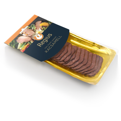 Regius Füstölt, Főtt, Szeletelt Kacsamell 90 G