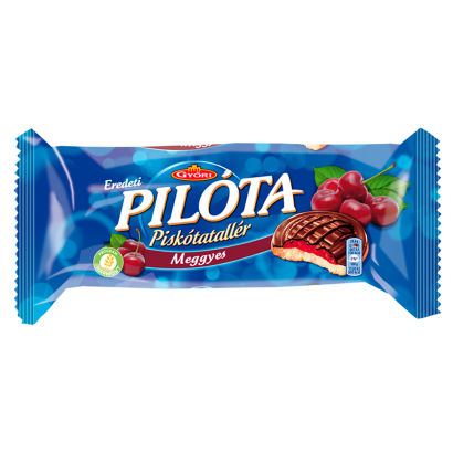 Győri Pilóta Meggyes Piskótatallér 147 G