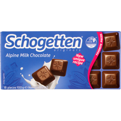 Schogetten Alpesi Tejcsokoládé 100 G