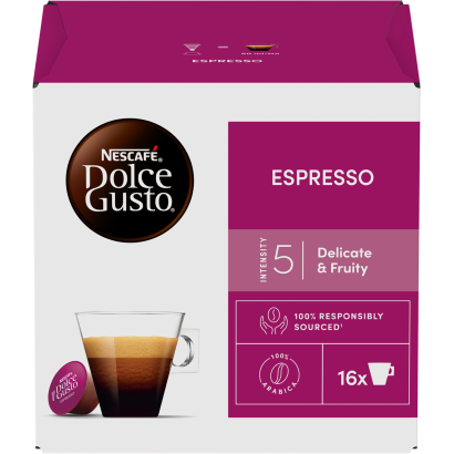 Nescafé Dolce Gusto Espresso Kávékapszula 16db/ 16 Csésze 88 G