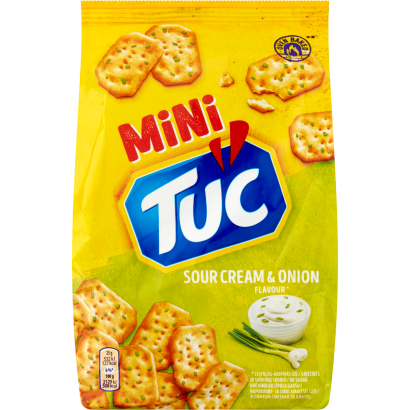 Tuc Mini Tejfölös-hagymás ízű Kréker 100 G