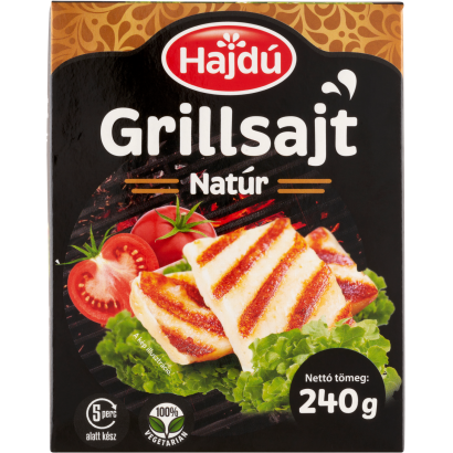 Hajdú Natúr Grillsajt 240 G