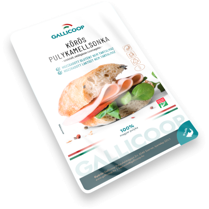 Gallicoop Körös Szeletelt Pulyka Mellsonka 100 G