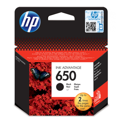 Hp 650 Cz101ae Fekete Tintapatron