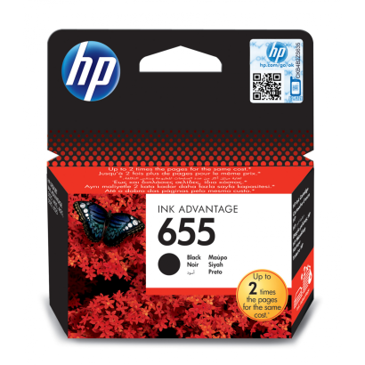 Hp 655 Cz109ae Fekete Tintapatron