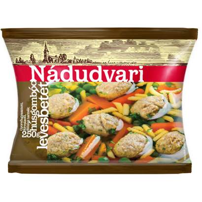 Nádudvari Gyorsfagyasztott Húsgombóc Levesbetét 250 G
