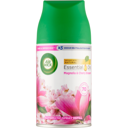 Air Wick Freshmatic Magnólia és Cseresznyevirág Automata Légfrissítő Spray Utántöltő 250 Ml