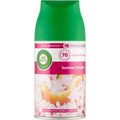 Air Wick Freshmatic Nyári Hangulatok Automata Légfrissítő Spray Utántöltő 250 Ml