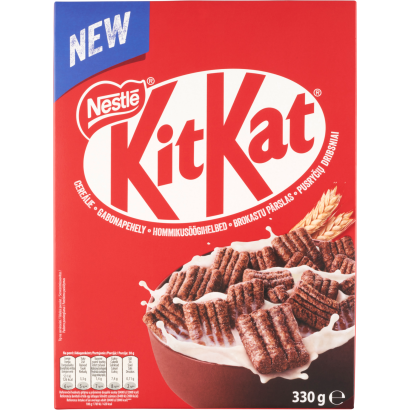 Nestlé Kitkat Kakaós ízű Ropogós Gabonapehely Tejcsokoládéval 330 G