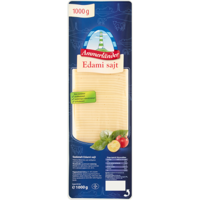 Ammerländer Szeletelt Edámi Sajt 1000 G