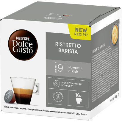 Nescafé Dolce Gusto Ristretto Barista Kávékapszula 16 Db/ 16 Csésze 104 G