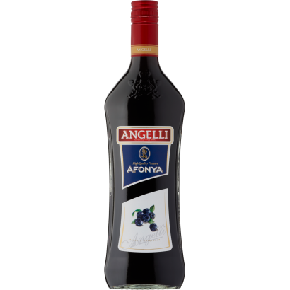 Angelli áfonya Szőlőléből Készült ízesített Bor 14% 0,75 L
