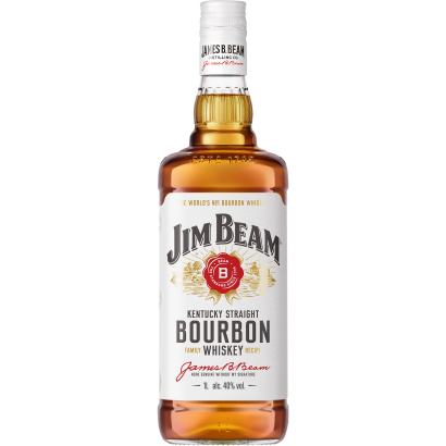 Jim Beam Bourbon Whiskey 40% 1 L