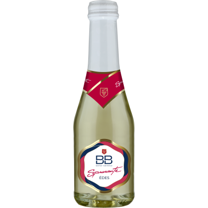 Bb Spumante édes, Fehér, Illatos Minőségi Pezsgő 0,2 L