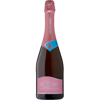 Hungaria Rosé Palackban Erjesztett Különlegesen Száraz Rosé Minőségi Pezsgő 12% 0,75 L