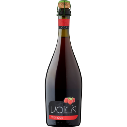 Voilá Szamóca ízesített Boralapú Koktél 6,5% 0,75 L