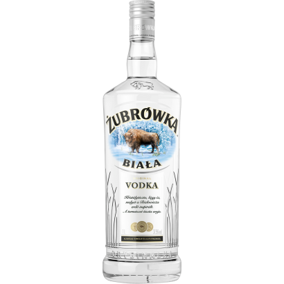 żubrówka Biała Vodka 37,5% 1 L