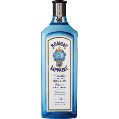 Bombay Sapphire London Dry Gin 40% 1 L