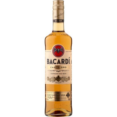 Bacardi Carta Oro Rum 37,5% 700 Ml