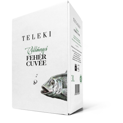 Teleki Villányi Fehér Cuvée Száraz Fehérbor 3 L